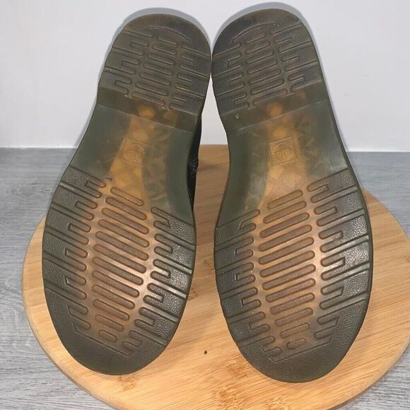 Doc Dr Martens Black Delaney Leather Boots Women’s Size 5 Men’s 4 Side Zip - Picture 9 of 10